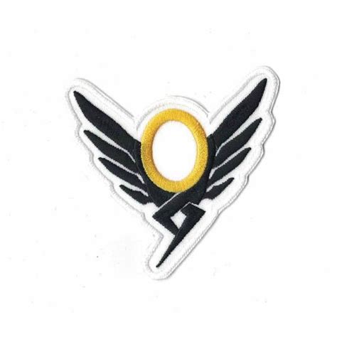 Mercy Patch For Overwatch Embroidered Iron On Patch Iron On Etsy