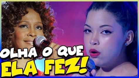 IZA VICTÓRIA CANTA MÚSICA DE WHITNEY HOUSTON E SIMPLESMENTE ARRASA NO