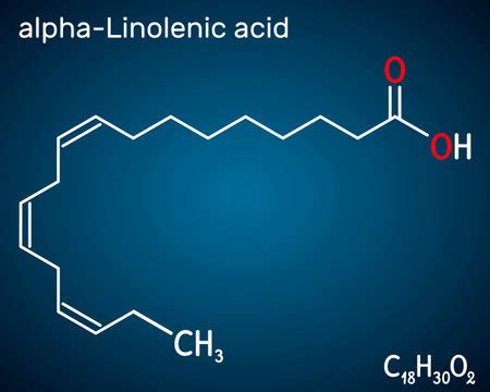 Vector Of Alpha Linolenic Acid Ala Id Royalty Free Image