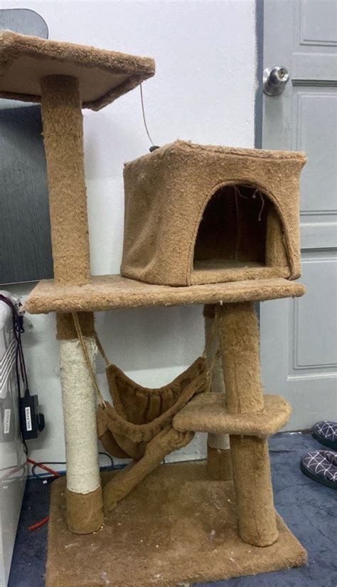 Cat Tree Pokok Kucing Untuk Di Jual Pet Supplies Homes Other Pet