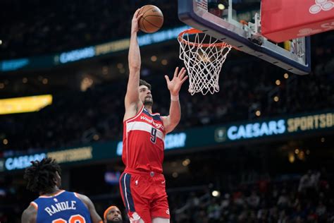 Recap Wizards Fall 115 109 To Knicks In Intense Thriller At Home