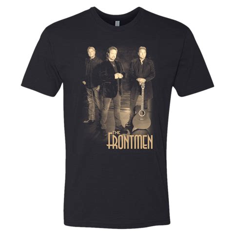 The Frontmen Black Photo Tee Richards And Southern