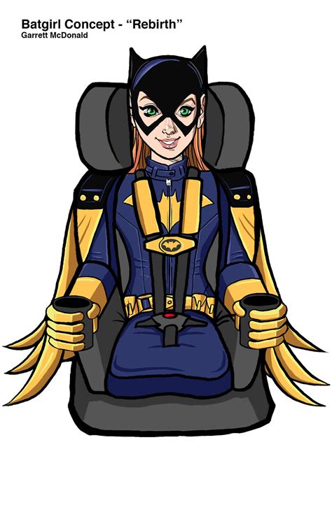 Kidsembrace Dc Comics Car Seats Wonder Woman Batgirl On Behance