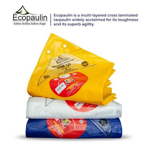 Tandhan Ecopaulin Cross Laminated Multilayer Eco Friendly Tarpaulin