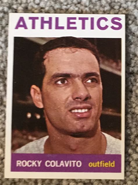 Lot Detail Rocky Colavito Topps Gradeable