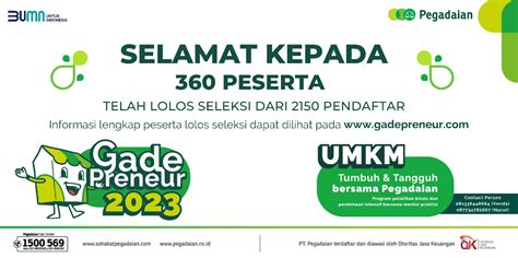 Wow Lebih 2000 UMKM Berminat Ikuti Program Pengembangan Dari Pegadaian