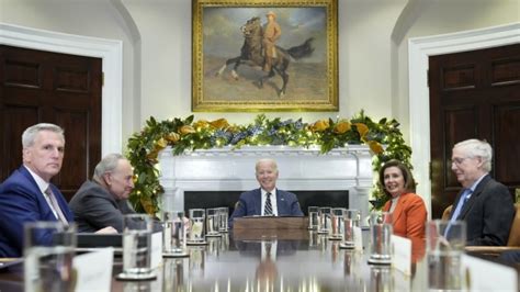 Biden Meets With Congressional Leaders As Senate Passes Same Sex