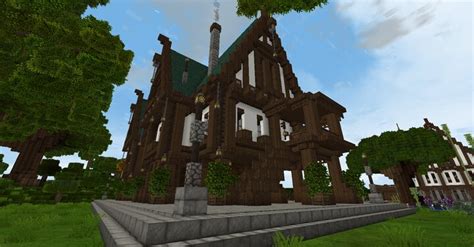 Medieval Guild Hall Minecraft Map