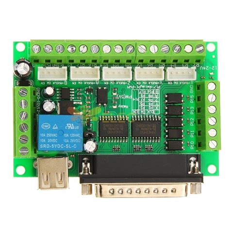 Geekcreit Axis Cnc Interface Board For Stepper Motor Driver Mach