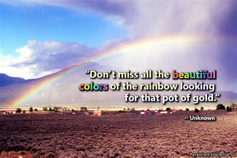 End Of The Rainbow Quotes. QuotesGram