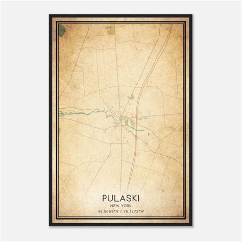 map of pulaski ny 4