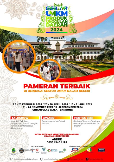 Gebyar Umkm Wisata Investasi Dan Produk Unggulan Daerah Bandung