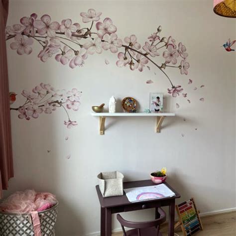 Japanse Kersenbloesem Behang Sakura Behang Walloha