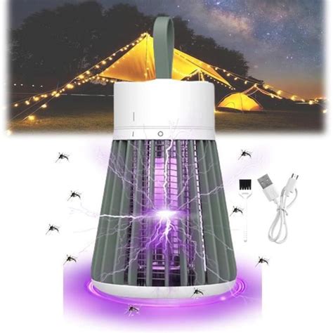 Lampe Anti Moustique Tueur D Insectes Électrique Attrape Mouche Usb