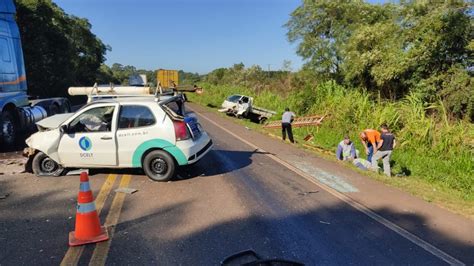 Acidente Envolvendo Ve Culos Deixa Feridos Em Xaxim Not Cias