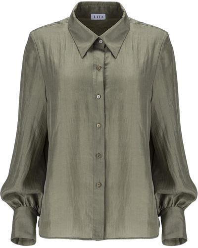 Women S Lita Couture Shirts From Lyst