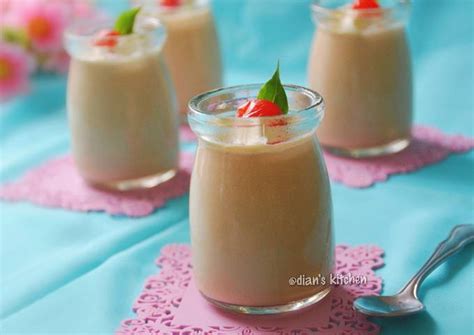 Resep Milk Tea Silky Puding Oleh • Dians Kitchen • Cookpad