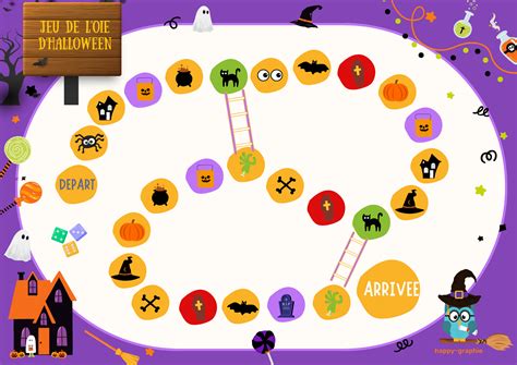 Jeu De L Oie D Halloween Via Payfacile