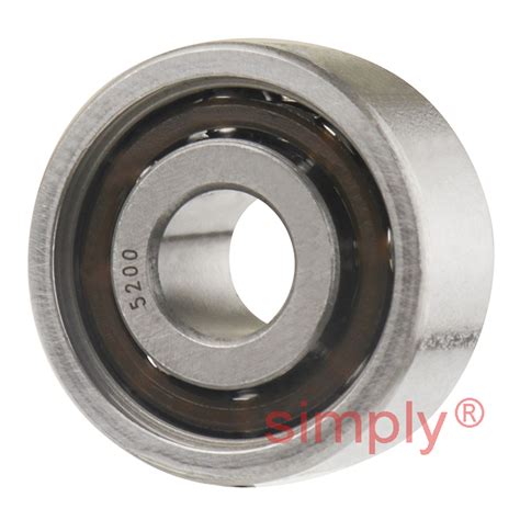 Budget Open Double Row Angular Contact Ball Bearing X X Mm