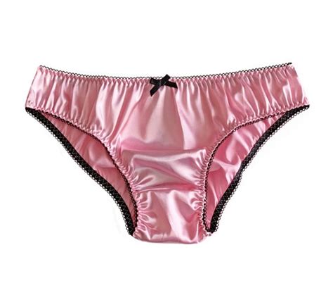Buy Luxury Satin Frilly Sissy Panties Bikini Knicker Underwear Briefs Size 10 20 Online At