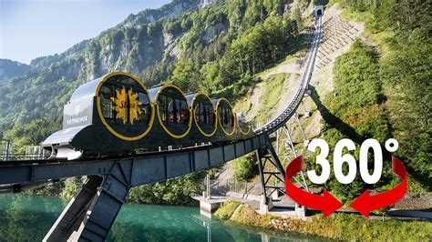 Fahre Mit Der Steilsten Standseilbahn Der Welt I Grad Video Youtube