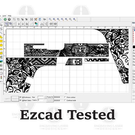 Engraving Laser Designs Glock 19 Gen 3 Aztec Design Inspire Uplift