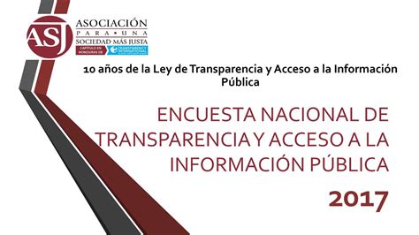 Encuesta Nacional De Transparencia By Asj Flipsnack