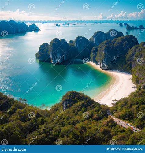 Aerial View Phang Nga Bay Stock Illustrations – 2 Aerial View Phang Nga Bay Stock Illustrations ...