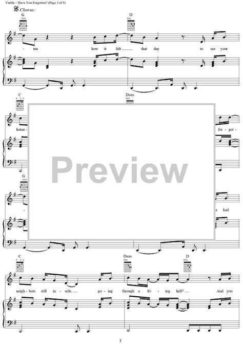 Have You Forgotten Sheet Music By Darryl Worley For Piano Vocal