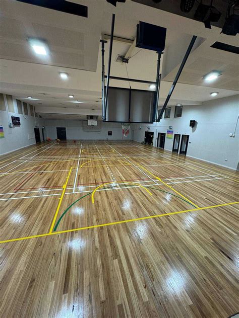 Basketball Court Marking Sydney | Handball Court Marking Experts