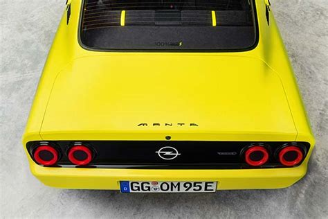 Opel Manta Gse Elektromod Revealed Video