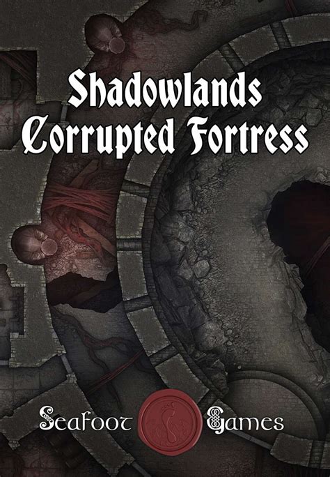 Shadowlands Corrupted Fortress Multi Level X D D Battlemap With