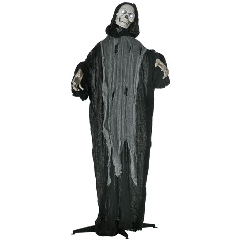 The Holiday Aisle Halloween Decorations Animated Grim Reaper Lighted