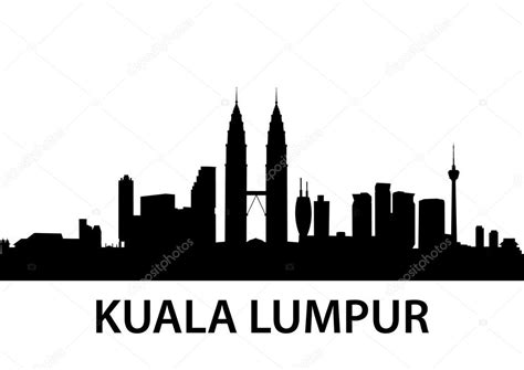 Skyline Kuala Lumpur Stock Vector Image By Unkreatives