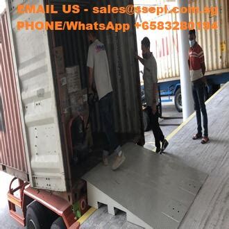 Heavy Duty Container Ramp For Forklift Manufacturer In Singapore