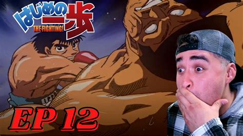 A 2ND Bout Hajime No Ippo Ep 12 Reaction YouTube