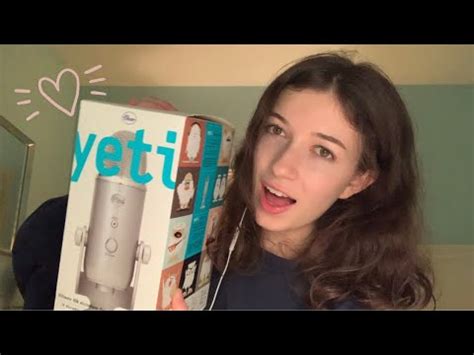 Asmr Blue Yeti Unboxing Soft Spoken Ramble Tapping Box Sounds