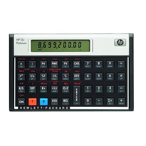 Hp 12c Platinum Financial Calculator Algebraic Or Rpn