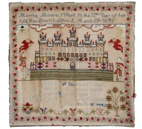 English Sampler Martha Moore