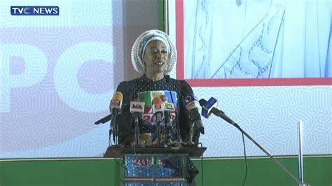 Aisha Buhari Tinubu Gambari Others Recite National Anthem At Apc