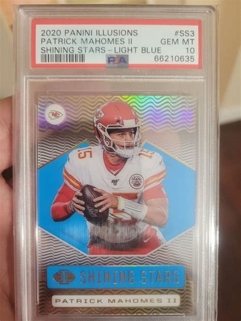 Illusions Shining Stars Light Blue Patrick Mahomes Ii Ss