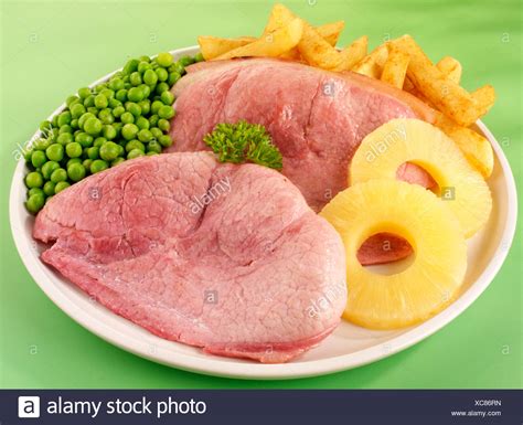 gammon steak with pineapple