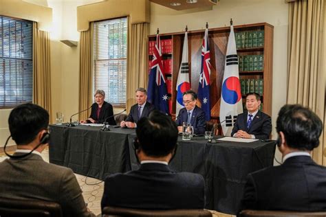 South Korea Discusses Joining Part Of Aukus Pact With Us Uk And