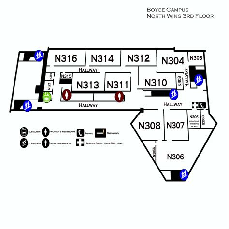 Ccac Boyce Campus Map B608