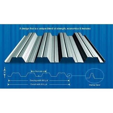 GI Floor Decking Sheet Thickness 0 50 Mm Stainless Steel Sheets At