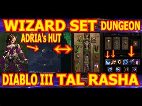 Diablo III Wizard Tal Rasha Elements Set Dungeon YouTube