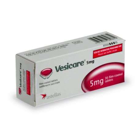 Vesicare Comprim Efficace Contre Lincontinence Urinaire