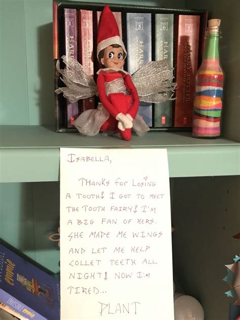 Elf On The Shelf Meets The Tooth Fairy Christmas Elf Elf Awesome