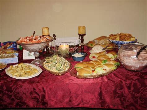 Christmas Eve Appetizer Buffet 2010 Christmas Eve Traditions