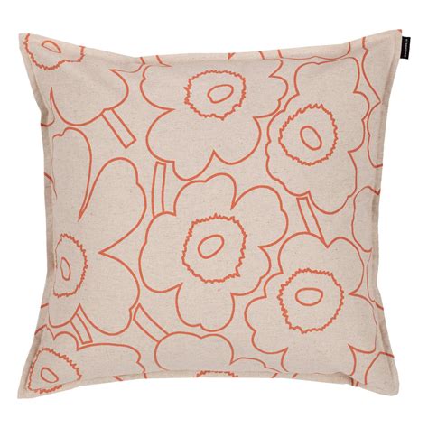 Marimekko Pieni Piirto Unikko Cushion Cover X Cm Linen